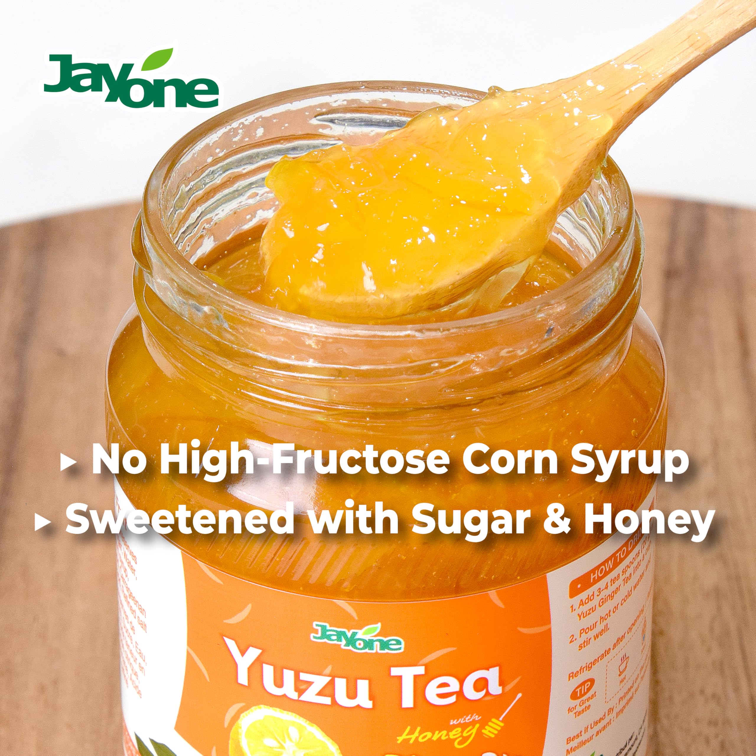 Amazon.com : Jayone Korean Honey Yuzu Citron Tea 2.2 lbs - Made